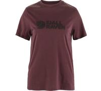 FJALLRAVEN Logo Tee W - Femme - Rouge - taille L- modèle 2026