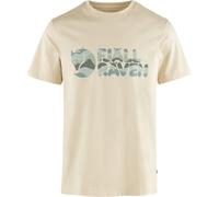 FJALLRAVEN Multicolor Logo T-shirt - Homme - Beige - taille M- modèle 2026