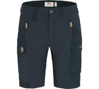 FJALLRAVEN Nikka Shorts Curved W - Femme - Bleu / Noir - taille 40- modèle 2027