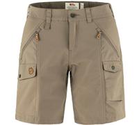 Fjällräven - Nikka Shorts Curved - Short randonnée femme Suede Brown - EU 34