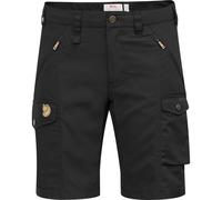 Fjällräven - Nikka Shorts Curved - Short randonnée femme Black - EU 42