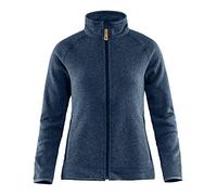 Fjallraven Övik Fleece Zip Sweater W Sweatshirt Womens, Navy, XS
