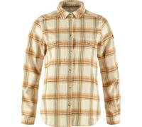 FJALLRAVEN Övik Heavy Flannel Shirt W - Femme - Beige / Marron - taille L- modèle 2026
