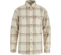 FJALLRAVEN Övik Lite Flannel Shirt - Homme - Beige / Marron - taille M- modèle 2026