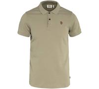Fjällräven Övik Short Sleeve Polo Beige M Homme
