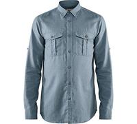 Fjallraven Övik Travel Shirt Ls M Tricot Homme, Bleu (Clay Blue), S
