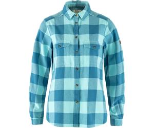 FJALLRAVEN Ovik Heavy Flannel Shirt W - Femme - Bleu - taille M- modèle 2026