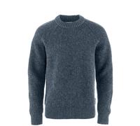 Fjällräven - Övik Waffle Knit - Pull en laine mérinos homme Navy - L
