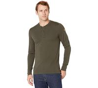 Fjallraven Singi Merino Henley M Pull Homme, Vert (Deep Forest), L