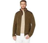 Fjallraven STEN Sweat-Shirt Zip Homme, Olive Sombre, FR : S (Taille Fabricant : S)