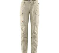 Fjallraven Travellers MT 3-Stage TRS W Pantalon Femme, Beige Clair, 38