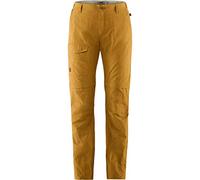 Fjallraven Travellers MT Zip-Off TRS W Pantalons Femme, Ocre, 40
