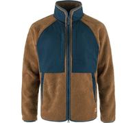 FJALLRAVEN Vardag Pile Jacket M - Homme - Marron / Bleu - taille M- modèle 2026
