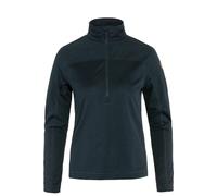 Fjallraven Womens Abisko Lite Fleece Half Zip Dark Navy
