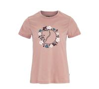 Fjallraven Womens Fjallblomster Fox T-shirt Chalk Rose