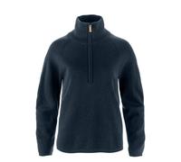 Fjallraven Womens Ovik Lite Half Zip Dark Navy