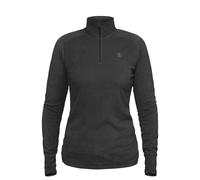 Fjallraven Womens Skare Microfleece Half Zip Dark Grey