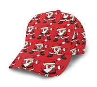 FJAUOQ Casquette de baseball à séchage rapide pour homme et femme - Motif Père Noël - Léger - Protection UV - Pour sports de plein air et chasse, Dabbing Père Noël drôle Dab, taille unique