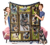 FJAUOQ Couverture en flanelle douce et chaude pour enfants, motif bouvier australien pour enfants, filles, garçons, tout-petits, couvertures et jetés pour canapé, lit, garderie, sieste préscolaire,