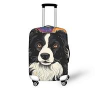 FJAUOQ Day of The Dead Skull Artwork Bagages Cover Beach Vacances Bagages Covers Skull Art Painting Bagages Housse de protection avec fermeture éclair Convient pour 45,7 à 81,3 cm, Peinture d'art