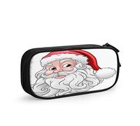 FJAUOQ Grande trousse à crayons avec citation de motivation Faith Does Not Make Things Easy It Makes Them Possible Word Pen Box Large Storage Bag Pouch School Stationary for Women Men, Multi-C558,