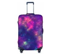FJAUOQ Housse de bagage colorée motif cosmos étoilé - Housse de protection lavable pour bagages de 45,7 à 81,3 cm (valise non incluse), Comme indiqué sur la photo, XL