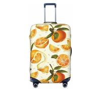 FJAUOQ Housse de protection lavable pour valise de voyage avec feuilles oranges et abeilles de 45,7 à 81,3 cm (valise non incluse), Comme indiqué sur la photo, L