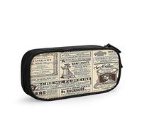 FJAUOQ Trousse à crayons de grande capacité avec inscription « Son on Mom's Back » - Ours gris - Happy Mother's Day Night Sky Moon Pen Box - Grand sac de rangement - Pochette scolaire pour homme et