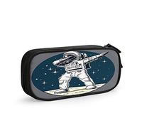 FJAUOQ Trousse à crayons de grande capacité avec inscription « Son on Mom's Back » - Ours gris - Happy Mother's Day Night Sky Moon Pen Box - Grand sac de rangement - Pochette scolaire pour homme et