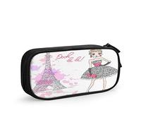 FJAUOQ Trousse à crayons de grande capacité avec inscription « Son on Mom's Back » - Ours gris - Happy Mother's Day Night Sky Moon Pen Box - Grand sac de rangement - Pochette scolaire pour homme et
