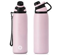 Fjbottle Gourde Isotherme avec Couvercle Magnétique - 400ml/600ml/800ml/1L/1.5L - Bouteille Isotherme Étanche sans BPA, Gourde Inox Bouche Standard, Gourde Enfant pour Sport, Gym, Voyage