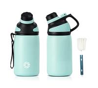 Fjbottle Gourde Isotherme avec Couvercle Magnétique - 400ml/600ml/800ml/1L/1.5L - Bouteille Isotherme Étanche sans BPA, Gourde Inox Bouche Standard, Gourde Enfant pour Sport, Gym, Voyage