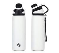 Fjbottle Gourde Isotherme avec Couvercle Magnétique - 400ml/600ml/800ml/1L/1.5L - Bouteille Isotherme Étanche sans BPA, Gourde Inox Bouche Standard, Gourde Enfant pour Sport, Gym, Voyage