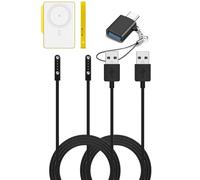 FJIASTB Câble magnétique pour mise à niveau du micrologiciel Heltec MeshPocket Qi2, cordon de charge rapide magnétique de type A avec adaptateur de type C (2 câbles + 1 adaptateur)