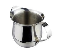 FJIXUO Pichet à lait en acier inoxydable, 2 pièces, pichet mousse de, café, tasse fleurs, cafetière, tasses expresso Pour La Maison Et Le Bureau(150ml)