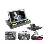 FJLKGDSP 4,3" Moniteur de bébé Voiture DVR Vue Infantile dans la caméra arrière à Large Face au siège