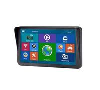 FJLKGDSP Grand écran de 9 Pouces for Voiture et Camion, Navigation GPS, 256M, 8 go, Wince AVIN, transmetteur FM Mains Libres, navigateur Cartes européennes(Without Bluetooth)