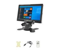 FJLKGDSP Moniteur de Voiture 7 Pouces for Ordinateur TV, avec écran VGA, système sécurité Domestique, LCD 1024x600 for caméra Sauvegarde