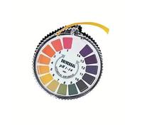 FJLKGDSP Rouleau de Papier Test pH 1-14 à Usage général, 5 m, Mesure précise du, cosmétiques, Aliments, Eau, salive, Urine, ménage, Laboratoire
