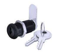 FJM security Mei-8500 a-blk-ka (Mei-8500 a-blk) Disc Gobelet Cam Lock, 5/20,3 cm Cylindre, clé unique, Noir, MEI-9100A-BLK-KD
