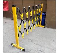 Fjmbd Redevance De Circulation Rétractable pour Une Utilisation à L’extérieur - Barrière De Sécurité Portable pour Musées, Cinémas Et Hôpitaux - B, Yellow Black, 1.2x8m