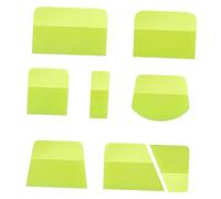 FJMQHU 8 égouttoirs en PPF et TPU pour teinter les fenêtres en vinyle, outils pour teinter les fenêtres, miroirs, installation de film de nettoyage, jaune