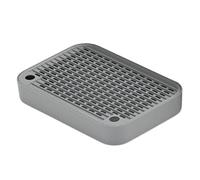 FJMQHU Bac de Récupération de Litière pour Une Gestion Efficace, Tapis de Litière, Séparateur de Litière, Boîte de Rangement en Matériau, Gris Clair