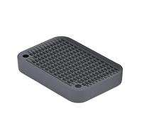 FJMQHU Bac de Récupération de Litière pour Une Gestion Efficace, Tapis de Litière, Séparateur de Litière, Boîte de Rangement en Matériau, Gris Foncé