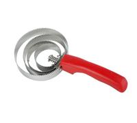 FJMQHU Brosse à Curry Réversible, Brosse à Face, Brosse Pratique en Acier Inoxydable pour Chevaux, Outil de Tonte pour Crins de Chevaux, 4 Anneaux