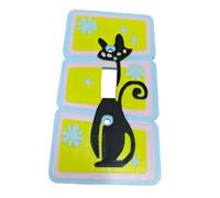 FJMQHU Cache-interrupteur Décorative Plaque de Recouvrement Enjoliveur Mural et Cache pour Prise Fabriqué En PLA Installation Facile Adapté P, Jaune