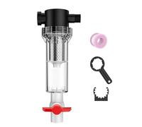 FJMQHU Filtre D'Aquarium Pré-Filtre pour Pompe Nettoyeur de Bac à Tortues Accessoire de Filtration et Étanche Adapté pour L'Installation en Ligne Su, 10 Mailles