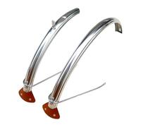 FJMQHU Garde-Boue de vélo en 2 pièces - Pièces de réparation - Installation Facile - Modification des - Garde-Boue Anti-éclaboussures, avec Bavette