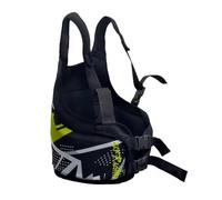 FJMQHU Gilet de Protection Karting Adulte, Protège-Côtes Karting, Équipement de Sécurité avec Protège-Côtes et Lombaire, pour Circuit, Conduite Récréative et Club, Confortable et Réglable, Jaune