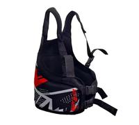 FJMQHU Gilet de Protection Karting Adulte, Protège-Côtes Karting, Équipement de Sécurité avec Protège-Côtes et Lombaire, pour Circuit, Conduite Récréative et Club, Confortable et Réglable, Rouge